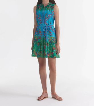 Saloni Tilly Dress In Summer Wreath