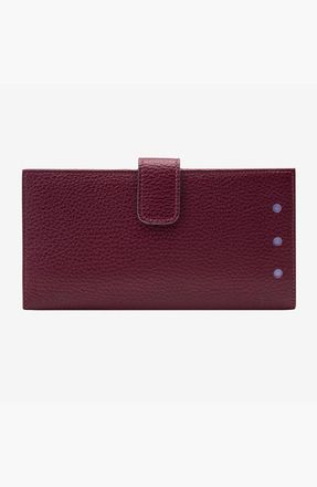 Tusk Ascot Long Slim Wallet in Oxblood at Nordstrom