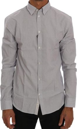 Frankie Morello Check Casual Cotton Regular Fit Mens Shirt
