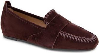 Gentle Souls Sandra Loafer in Burgundy Suede at Nordstrom, Size 6.5