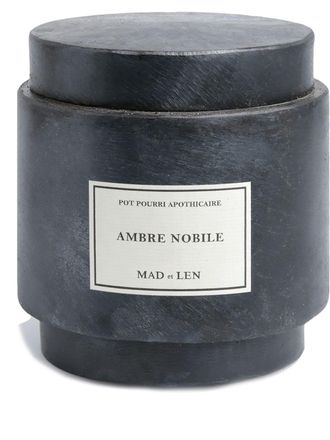 Mad et Len Ambre Nobile Monarchia pot pourri (300g) - Black