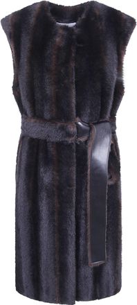 STAND Faux Fur Vest Klara