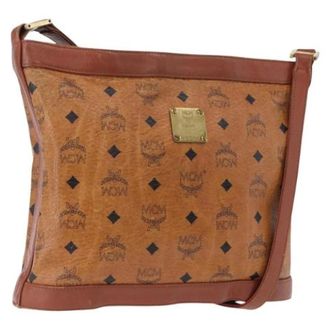 MCM unisex, Pre-owned, Bruin, Maat: ONE Size Leer