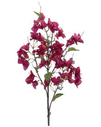 Melrose International Set Of 4 Blossom Floral Branch