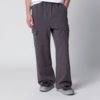 A Bathing Ape Washed grey cargo jogging pants