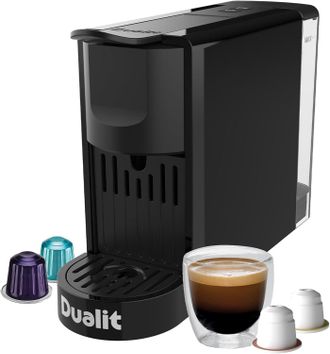 Dualit Cafetera De C&aacute;psulas Compatible Con Nespresso - 85191 - Dualit