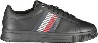 Tommy Hilfiger Heren, Schoenen, Zwart, Maat: 46 EU Leer