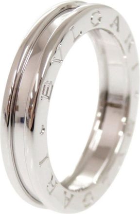 Bulgari White Gold White Gold (18K) Band Ring (Pre-Owned)