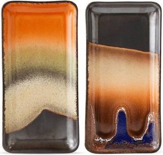 HKliving serveerbord 70s (Ø9 cm) (set van 2)