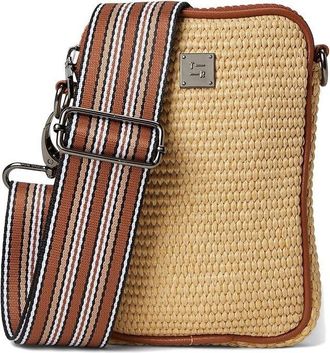 Think Royln Womens Think Royln Busy Signal 9888DRS Handbag Dune Raffia Crossbody Strap DDR434