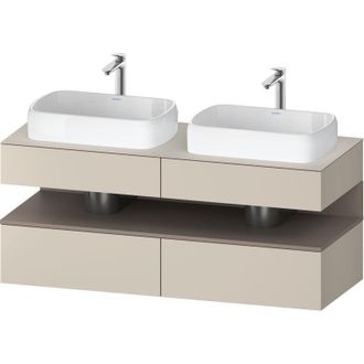 Duravit Qatego Consola Mueble Bajo Lavabo, 2 Extensiones, 2 - Duravit