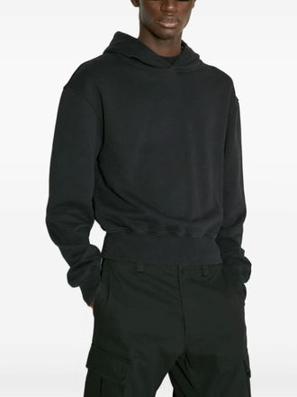 Han Kjobenhavn Hoodie met logoprint - Zwart