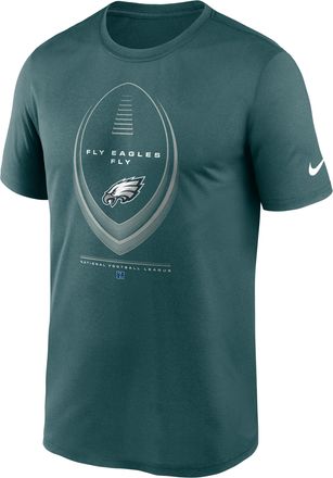 Nike Philadelphia Eagles Legend Icon Nike Mens Dri-FIT NFL T-Shirt in Green | NKGK3JD86-NDB