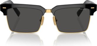 Miu Miu Sunglasses Mu10 Zs 1 Ab5 S0 Black/Grey Women