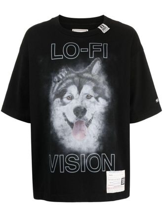 Miharayasuhiro T-shirt con stampa grafica - Nero
