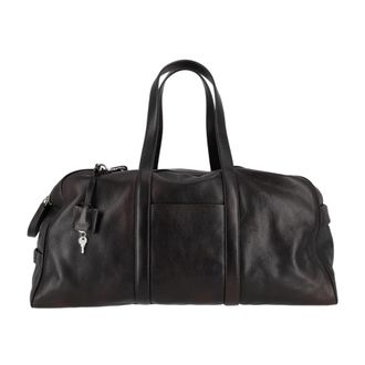 Orciani Borsone Grande Lagoon - unisex - Weekendtassen - Bruin - ONE Size - Katoen - Tassen