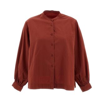 CASEY CASEY Camicia a maniche a tre quarti - - Blouses & Shirts - Donna - Marrone - S