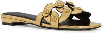 Rebecca Minkoff Chain Slide Sandal in Gold at Nordstrom, Size 5.5