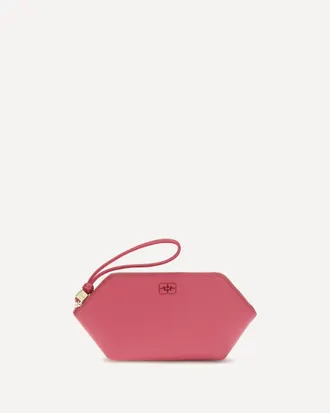 Ganni Grained leather Bou Pouch Female UNI