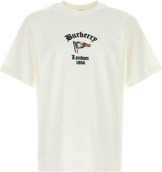 Burberry Off White Graphic T-Shirts