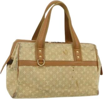 Louis Vuitton Pre-owned Handbags, female, Beige, Size: ONE SIZE Pre-owned Vintage Hand Bag