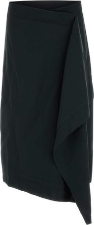 Ami Ami Black Wool Skirt
