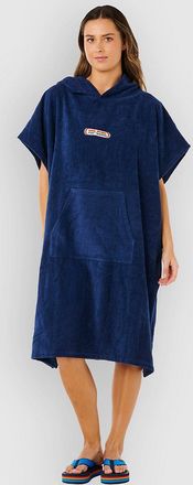 Rip Curl Icon Hooded Asciugamano blu