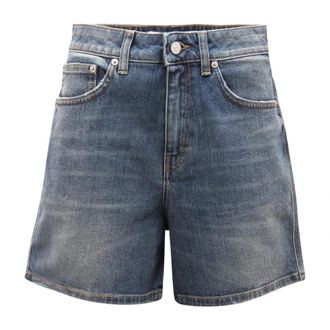 Department Five Blauwe Pijn Woltrui Model Db 501 - Dames - Denim shorts - Blauw - W27 - Wol - Korte Broeken