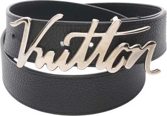 Louis Vuitton Cintura LV Autograph in pelle 2019 - Nero