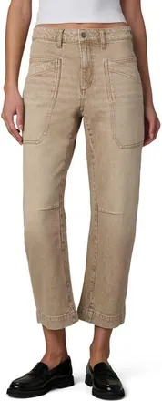 Joe's The Double Pocket Barrel Leg Ankle Jeans in Washed Tannin at Nordstrom, Size 26