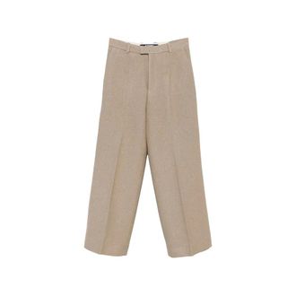 Jacquemus Broeken, Heren, Beige, M, Katoen, The Tempo pants