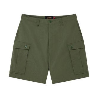 Deus Casual Shorts, male, Green, Size: W30 pantaloni Cotone