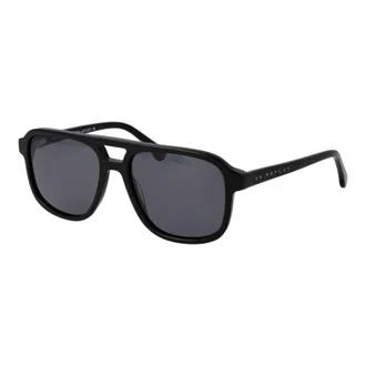 Replay Black Acetate Mens Sunglasses