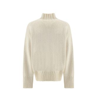 Jil Sander Womens White Silk Sweatshirt Clothing