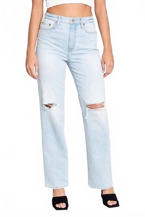 Daze Sundaze High Rise Straight Jeans In First Sight Vintage Wash