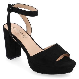 Journee Collection Women & apos;s Nairri Medium and Wide Width Dress Sandals