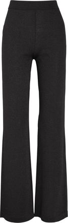 Missoni Metallic-weave Knitted Trousers - Black - 42 (UK10 / S)
