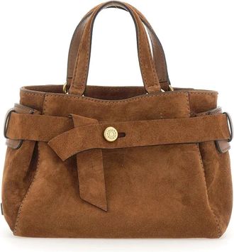 Gianni Chiarini Miranda Handtas - Dames - Handtassen - Bruin - ONE Size - Su&egrave;de - Tassen