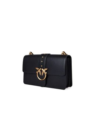 Pinko Love Crossbody Bag - Black