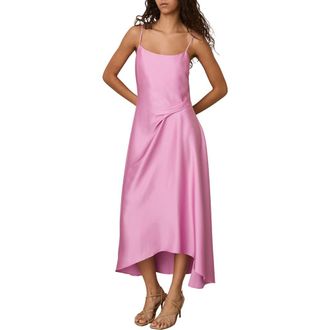 Reiss Zoey Slipdress in Pink at Nordstrom Rack, Size 14 Us / 18 Uk