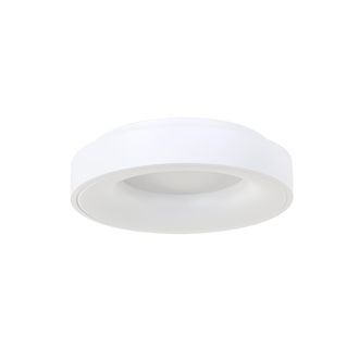 Steinhauer Steinhauer - Plaf&oacute;n - Ringlede - Blanco - Pl&aacute;stico Metal - &Oslash; 38cm