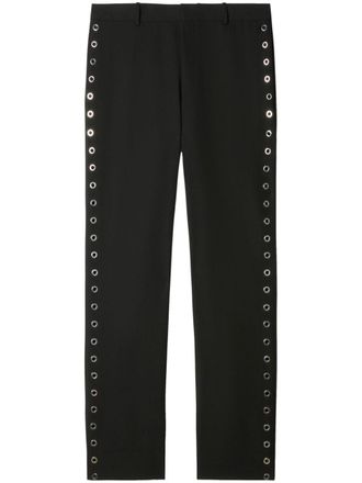 Off-white Wollen pantalon - Zwart