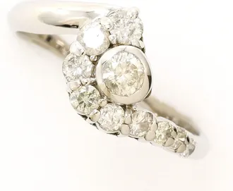 C&A Platinum Platinum 900 Band Ring (Pre-Owned)