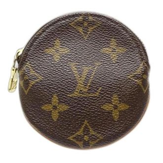 Louis Vuitton Pre-owned Wallets, female, Brown, Size: ONE SIZE Pre-owned Canvas Wallet