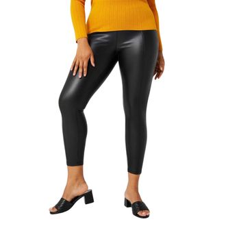 Biba Dames/Dames PU Leggings (Zwart)
