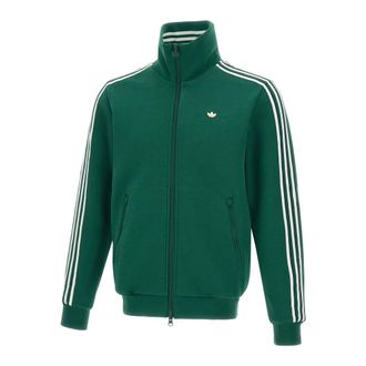 adidas Zip-throughs, male, Green, Size: XL Classic TT Sweatshirt