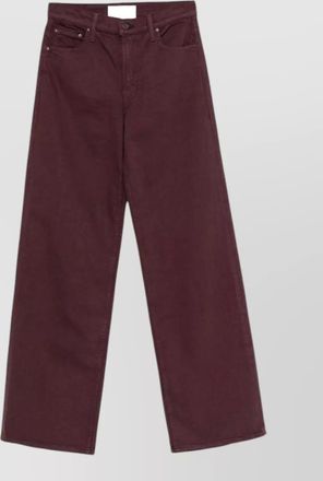 Mother wide-leg denim jeans