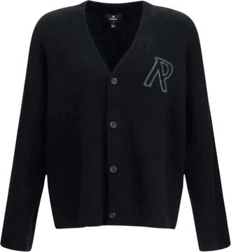 Represent Logo Cardigan - Heren - Vesten - Zwart - L - Truien & Vesten