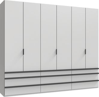 Wimex Falttürenschrank »Oxford by fresh to go, in 3 Breiten und 2 Höhen, Made in Germany« mit Schubladen, wahlweise mit oder ohne Spiegel, mit hochwertigen 