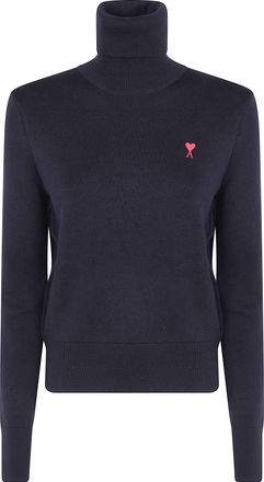 Ami Sweater Turtleneck Quota Ami De Coeur